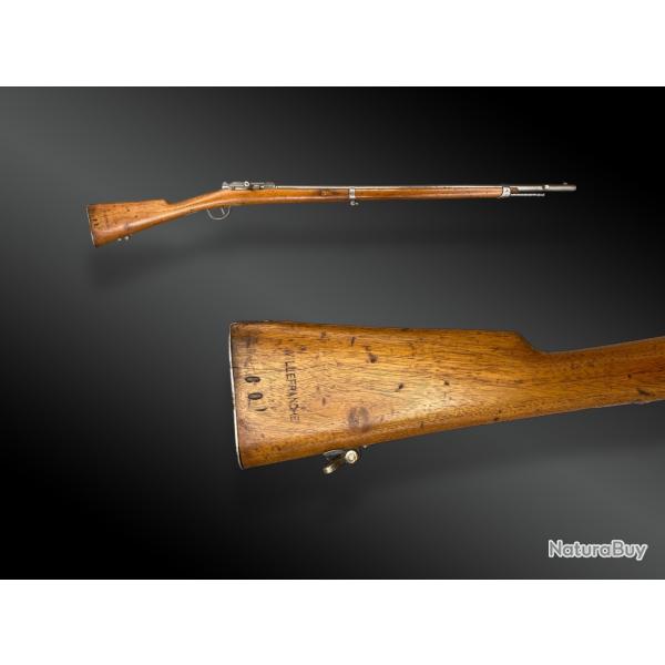 FUSIL SCOLAIRE TYPE CARABINE GRAS. ANDREUX, bataillon scolaire de Villefranche.