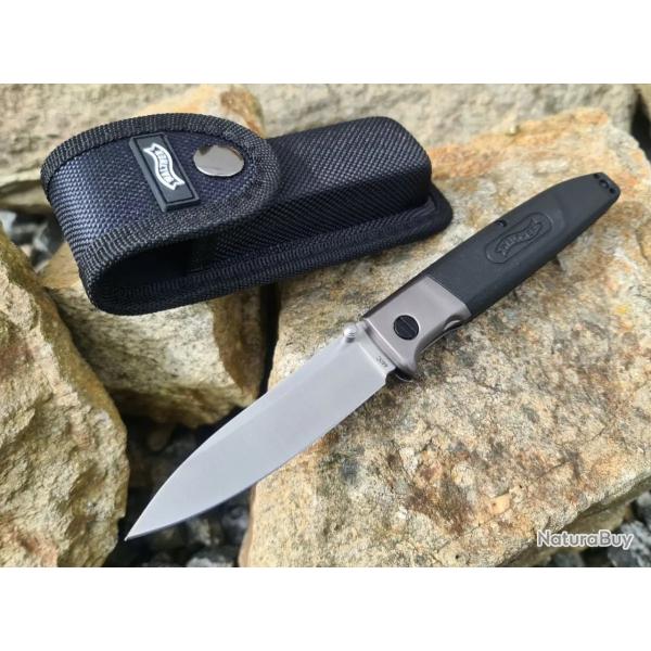 Couteau pliant Walther avec tui