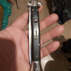 Long couteau vintage à cran d arret
