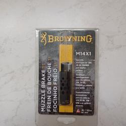 Frein de bouche browning M14x1 compatible 308 ,30-06 , 300WM et calibres plus petits