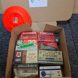 Lot Boîtes Munitions 22LR pour Essais ou collection - LOT n° 2