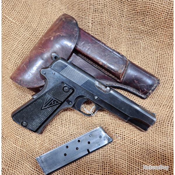 Pistolet radom VIS 35 ww2 p35 avec etuit d'origine et second chargeur