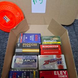 Lot Boîtes Munitions 22LR pour Essais ou collection - LOT n° 5