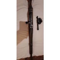 Mauser M96 7×64 point rouge Bushnell réglé