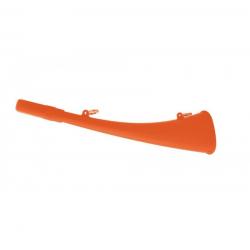 Corne d'appel 25 cm Métal 25 cm orange fluo