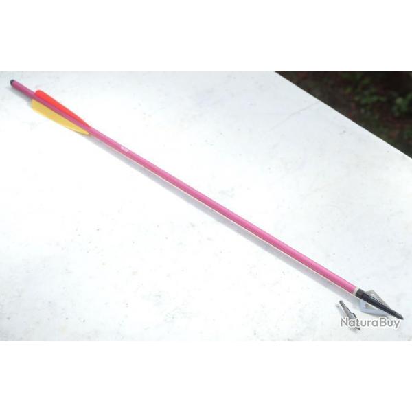 Flche d'arbalte avec une pointe supplmentaire  visser 3 lames cutter ou rasoir - ref EBR24FLE005