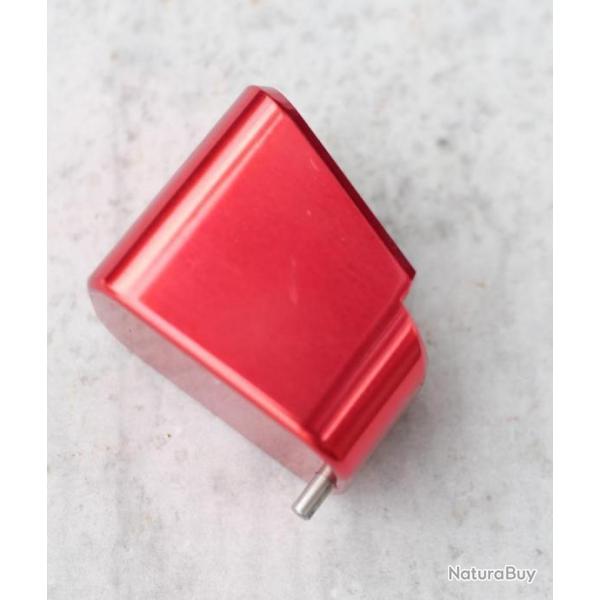 TACTIQUE CANIK talon chargeur en rouge mtallis pour les dimensions, voir photos