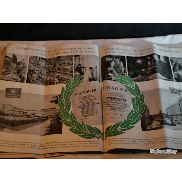 livret de travail STO SERVICE TRAVAIL OBLIGATOIRE - Normandie 1944