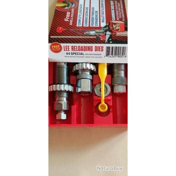 Jeu d'outils Lee calibre 44 spcial 44 magnum 90516