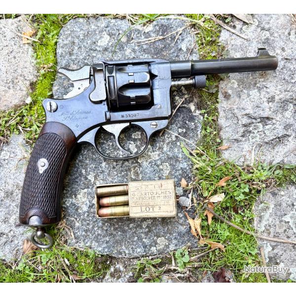 REVOLVER REGLEMENTAIRE MODLE 1892 en 8mm92 de 1907