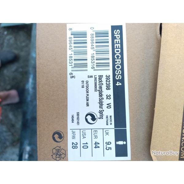 Chaussures Salomon speedcross 4