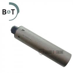 Silencieux B&T TiRe-X M15x1 Cal Inférieur à 9.3mm Titane impression 3D DM