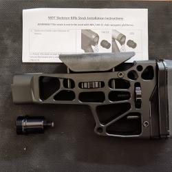CROSSE MDT SKELETON RIFLE STOCK V4 102048-BLK