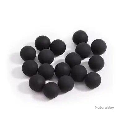 Pot de 100 billes calibre .50 - Caoutchouc ou caoutchouc durci