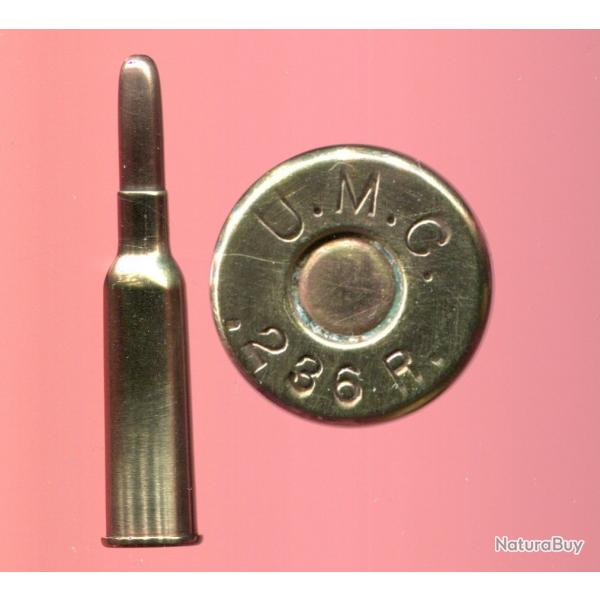.236 Remington Experimental 1893 - EXTRA RARE Cartouche US - marquage : U.M.C .236 R. - tui 50.8 mm