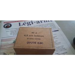boite de 40 lame chargeur 6.5 suédois