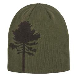 Bonnet Enfant Sapin Réversible Kaki et Orange Pinewood