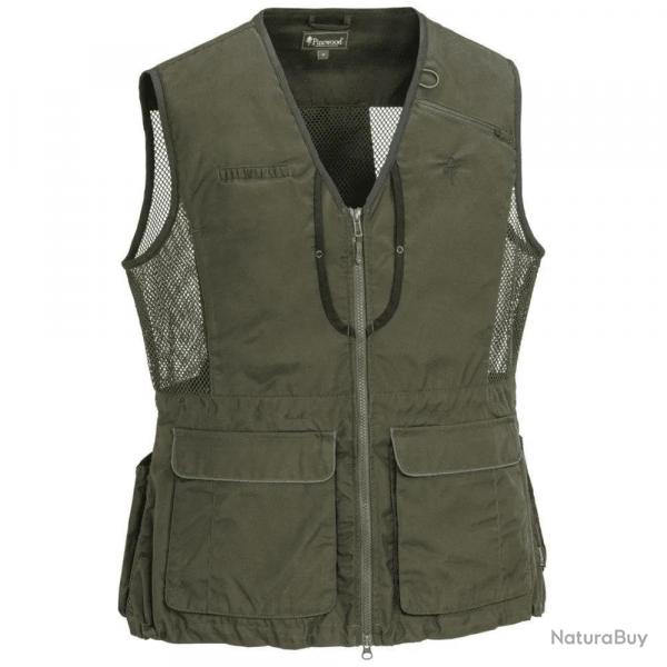Gilet de Sport Kaki Spcial Chien Pinewood Femme