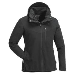 Veste pour Femme Noire Hybride Finnveden Pinewood