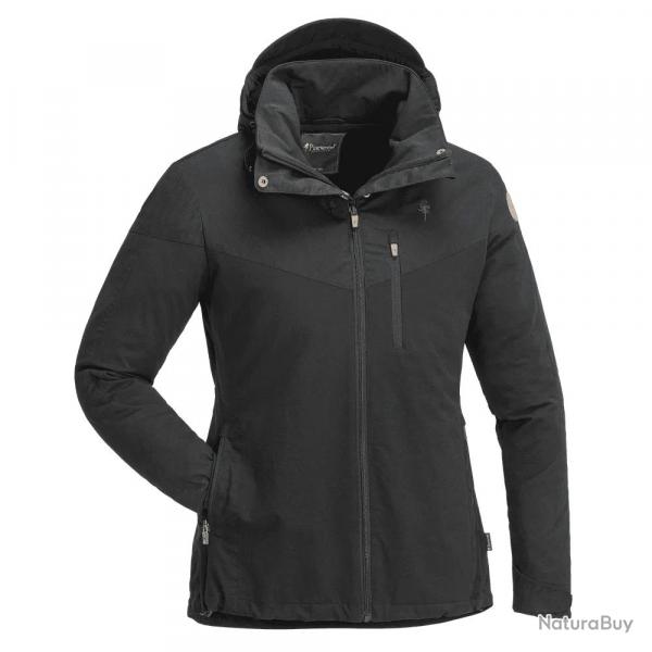 Veste pour Femme Noire Hybride Finnveden Pinewood