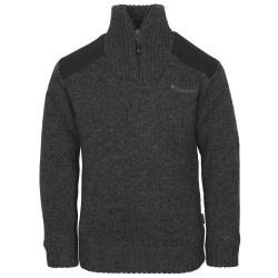 Pull Col Montant pour Enfant Gris Ouragan Pinewood - 16A
