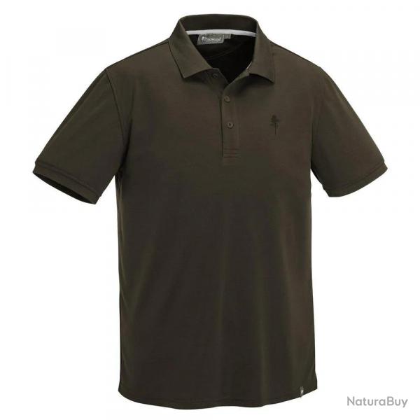 Polo Rando Marron Coolmax Ramsey Pinewood - S