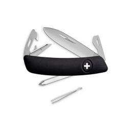 SZD04 Couteau suisse Swiza 11 fonctions Allmatt SZD04NM(noir)