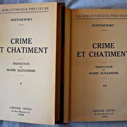 Crime et châtiment - Fiodor Dostoïewsky - Tomes I & II