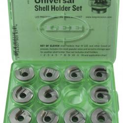 Universal shell holder set LEE