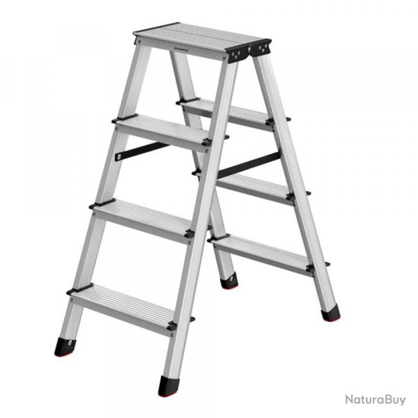 chelle escabeau chelle en alliage d'aluminium avec 4 marches marche pied multifonctions charge :