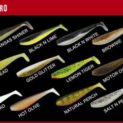 Leurre Souple Fox Rage Zander Pro Shad 10cm 10cm Arkansas Shiner A l'unité