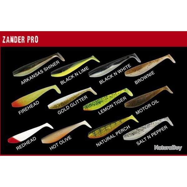 Leurre Souple Fox Rage Zander Pro Shad 10cm 10cm Arkansas Shiner A l'unit