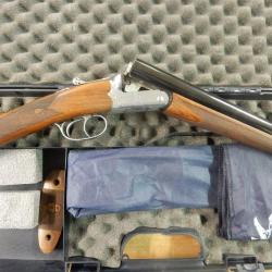 FUSIL JUXTAPOSE FAIR DC92 CAL 12/76 CANON 71 CM + MALLETTE ET CHOKES OCCASION PARFAIT ETAT