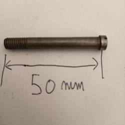 Vend vis  de pontet   Schmidt Rubin  1889  96/11  G11 K11