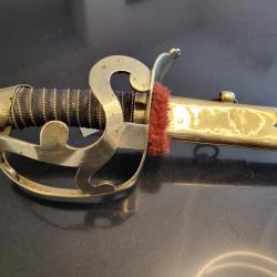 Sabre de dragons 1784 de la révolution française