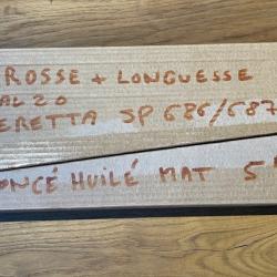 Crosse + longuesse noyer 5 ***** BERETTA Silver Pigeon 686 et 687 en calibre 20 (droitier) neuf