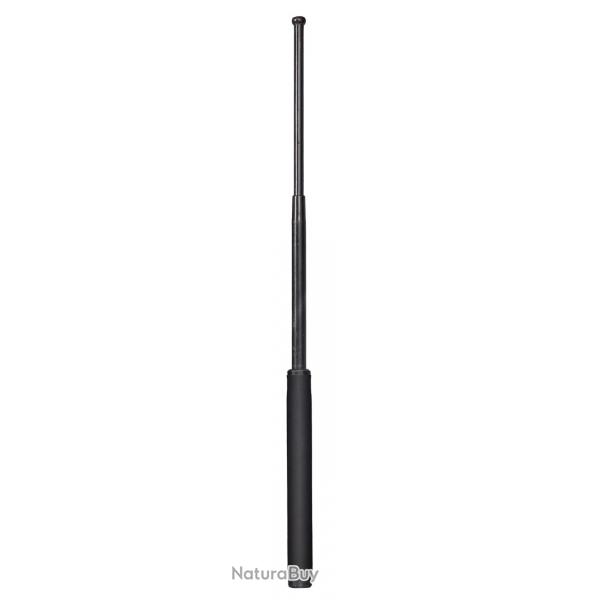 Matraque Telecopique Acier Tremp Manche Mousse 21 avec etui - Noire - Umarex
