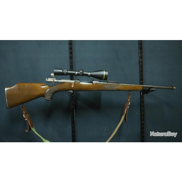 //Cat D// Carabine Carl Gustaf 1896-38 Crosse chasse + Optique ; 6,5x55  (1  sans rserve) #2115