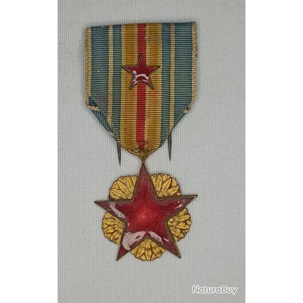 Mdaille des blesss avec citation guerre