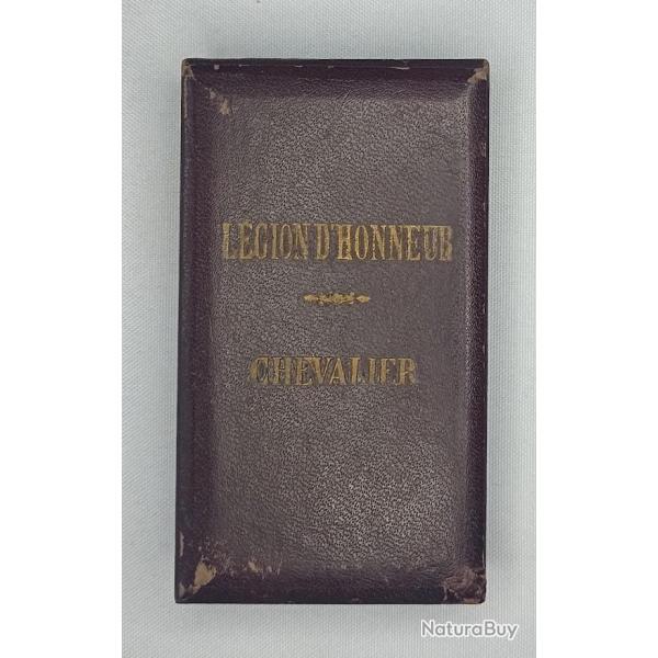 Boite vide pour Ordre de chevalier de Lgion d'honneur 3me Rep.