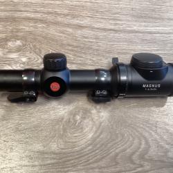 Leica magnus 1-6,3X24 et montage collier pivot