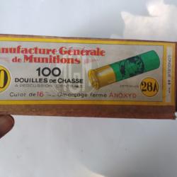 boite de douille cal 20 longueur  70mm de la MGM