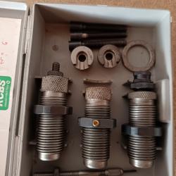 Outils de rechargement 38 / 357 de marque RCBS  en carbure de tansgtène + 2 shells holder