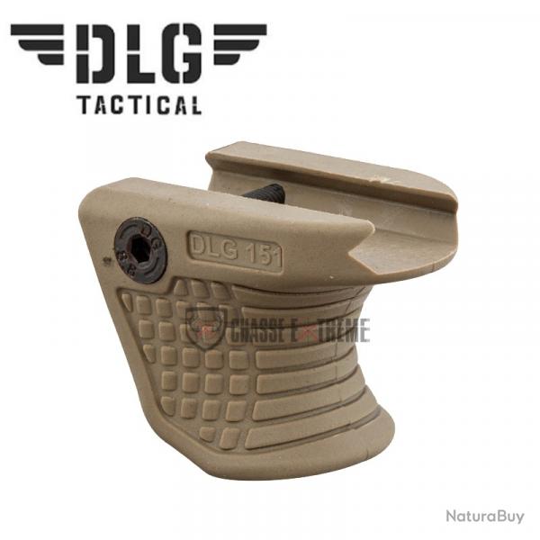 Poigne Courte Handstop DLG TACTICAL Montage Picatinny Fde