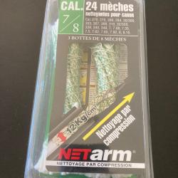 Mèches nettoyantes Net'Arm cal.270/308/7,62mm