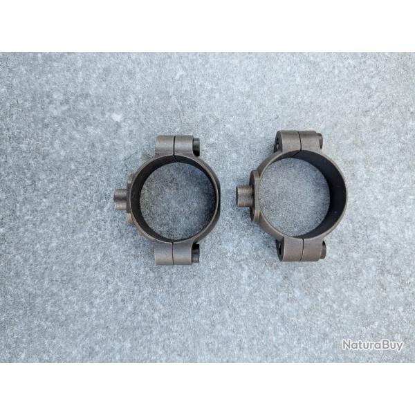 Collier amovible Leupold qr montage bas diamtre 30 tat neuf Une paire de colliers bas
