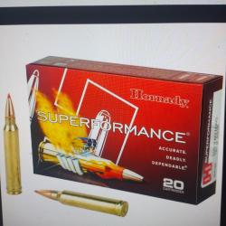 Boite de 20 cartouches hornady 300 win mag 180 gr sst spf 82193