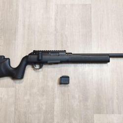 Carabine à verrou linéaire HAMMERLI Force B1 - TakeDown - .22 LR - 51 cm filetée (Occasion)
