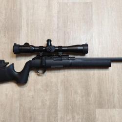 Carabine à verrou linéaire HAMMERLI Force B1 - Take-Down - .22 LR - 51 cm fileté + Lunette (Occasion