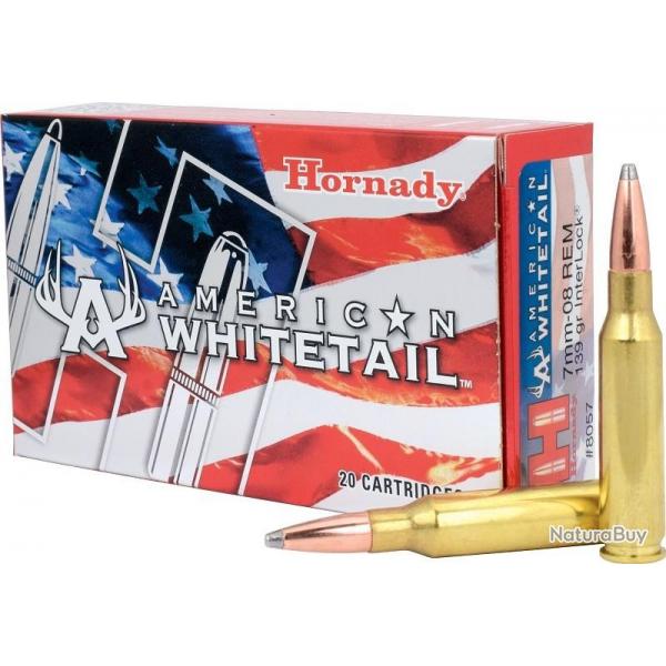 HORNADY - cal7.08 REM 139 GR / SP interlock